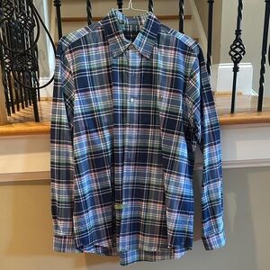 Ralph Lauren Multicolor Plaid Button Down Shirt